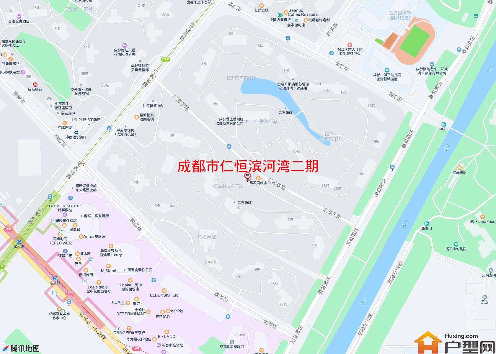 仁恒滨河湾二期小区 - 户型网