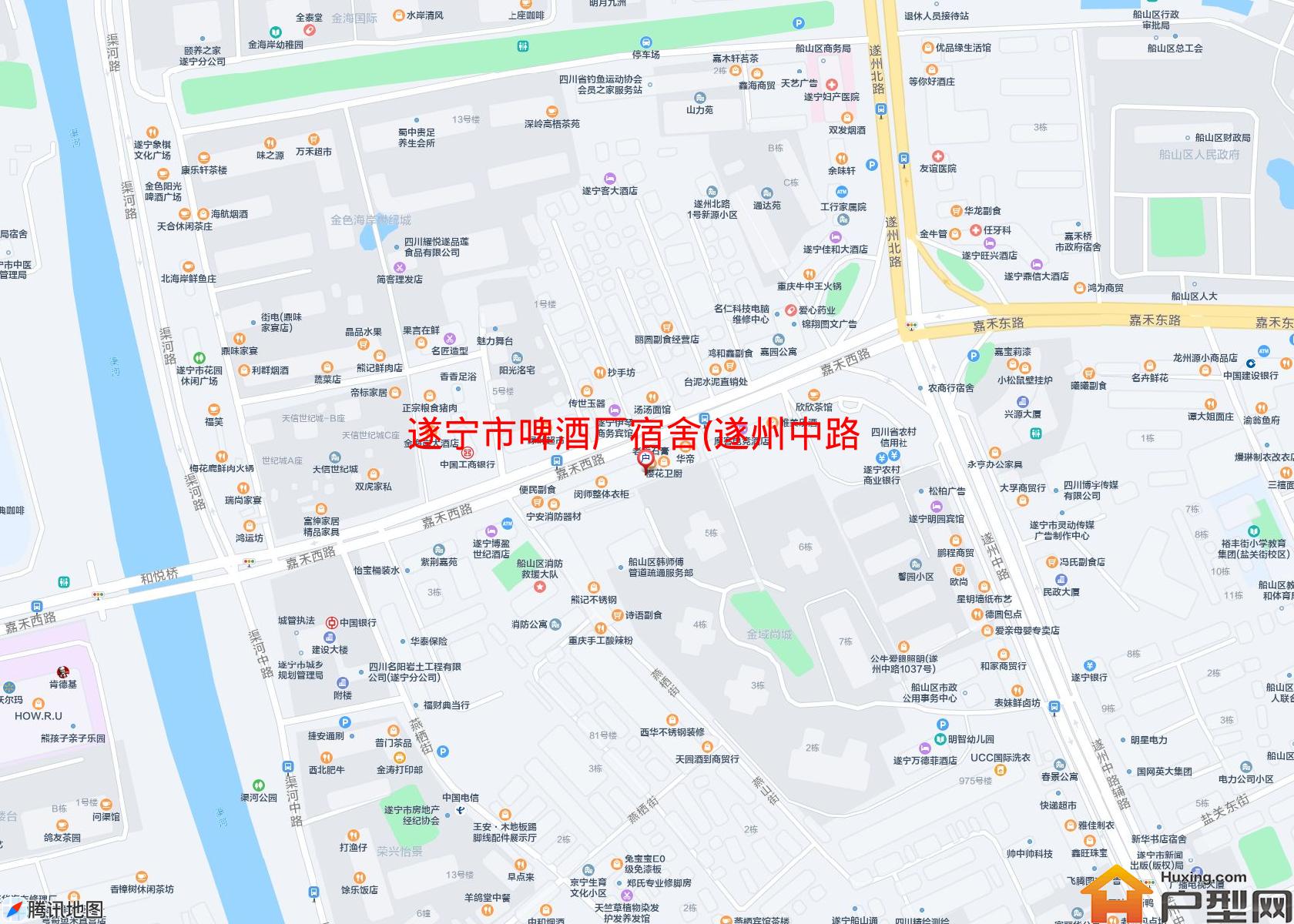 啤酒厂宿舍(遂州中路979号)小区 - 户型网
