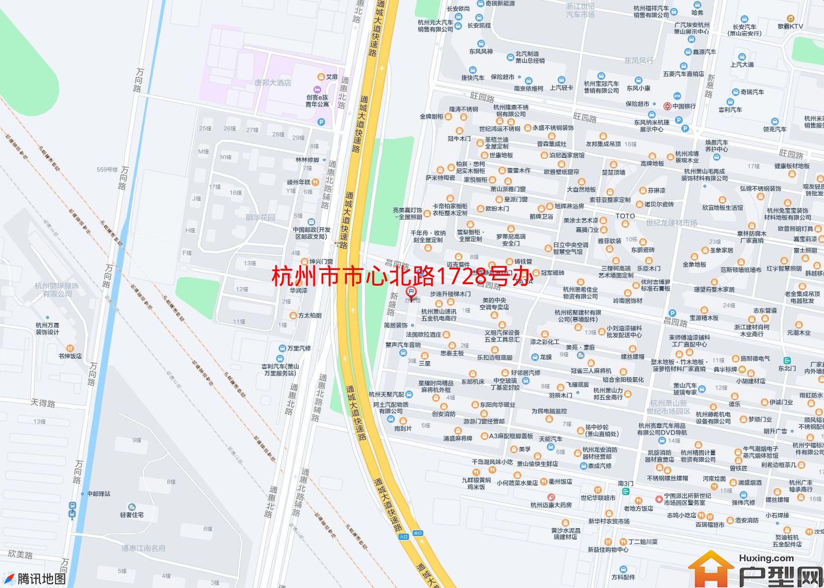 市心北路1728号办公楼小区 - 户型网