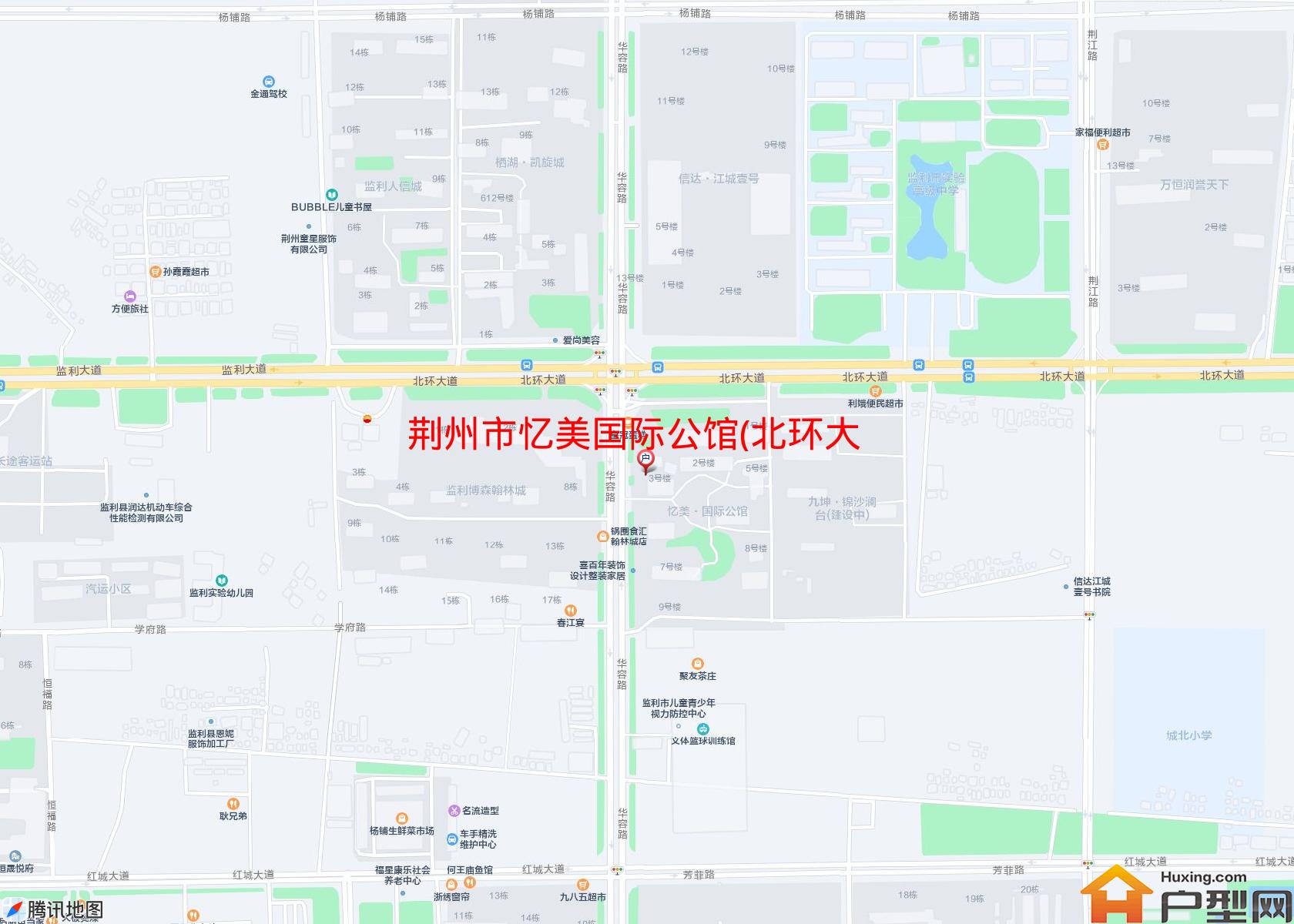 忆美国际公馆(北环大道)小区 - 户型网