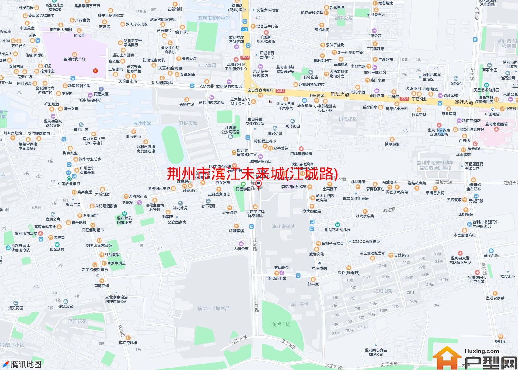 滨江未来城(江城路)小区 - 户型网