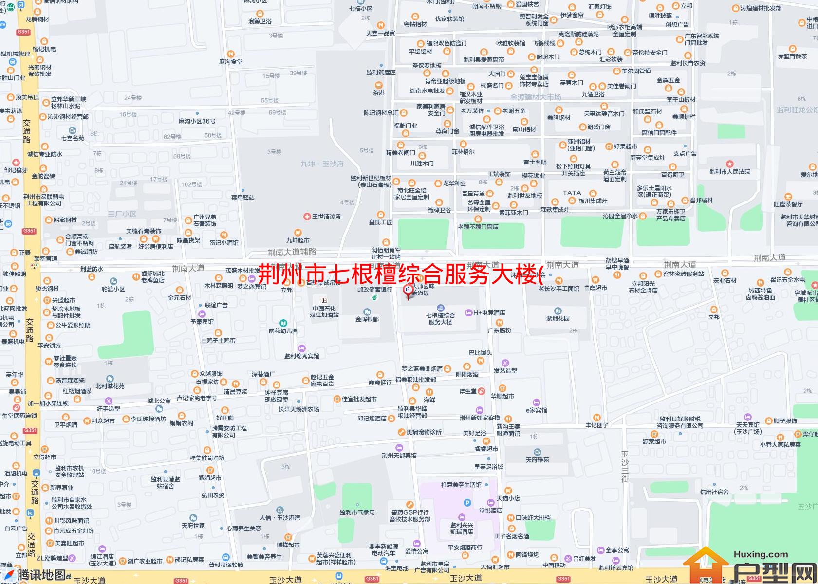 七根檀综合服务大楼(荆南大道)小区 - 户型网