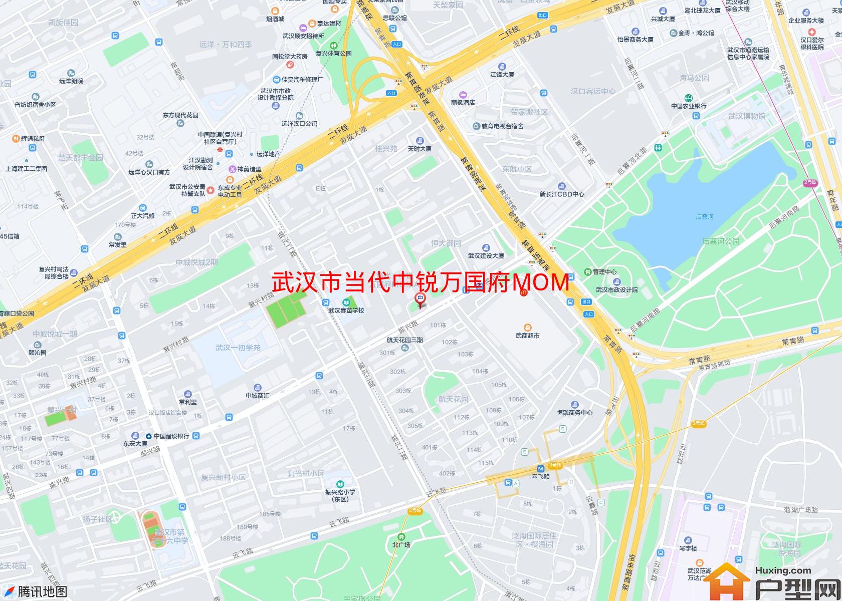 当代中锐万国府MOMA小区 - 户型网