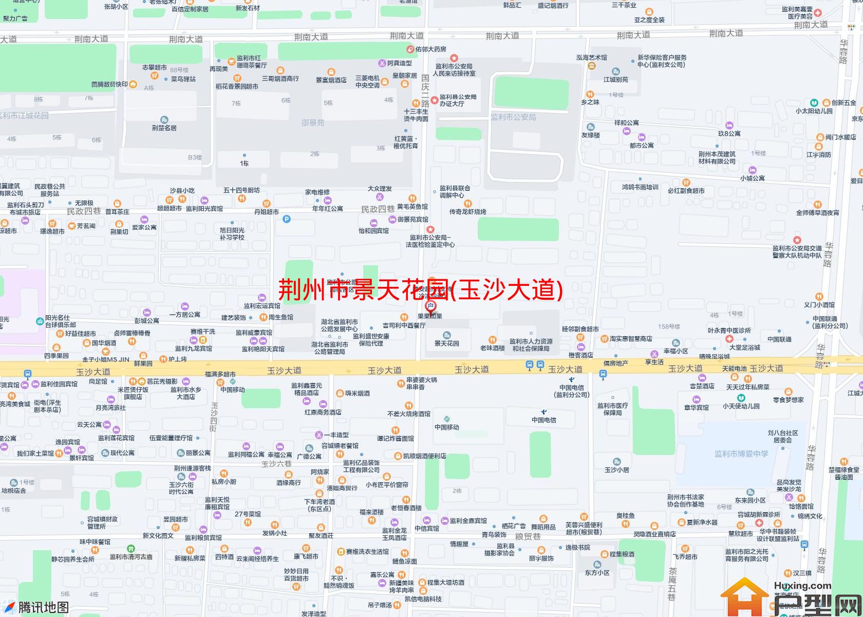 景天花园(玉沙大道)小区 - 户型网