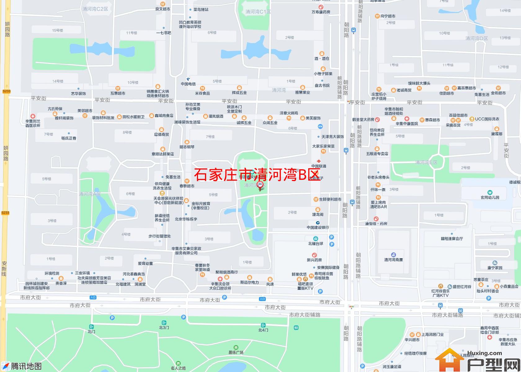 清河湾B区小区 - 户型网
