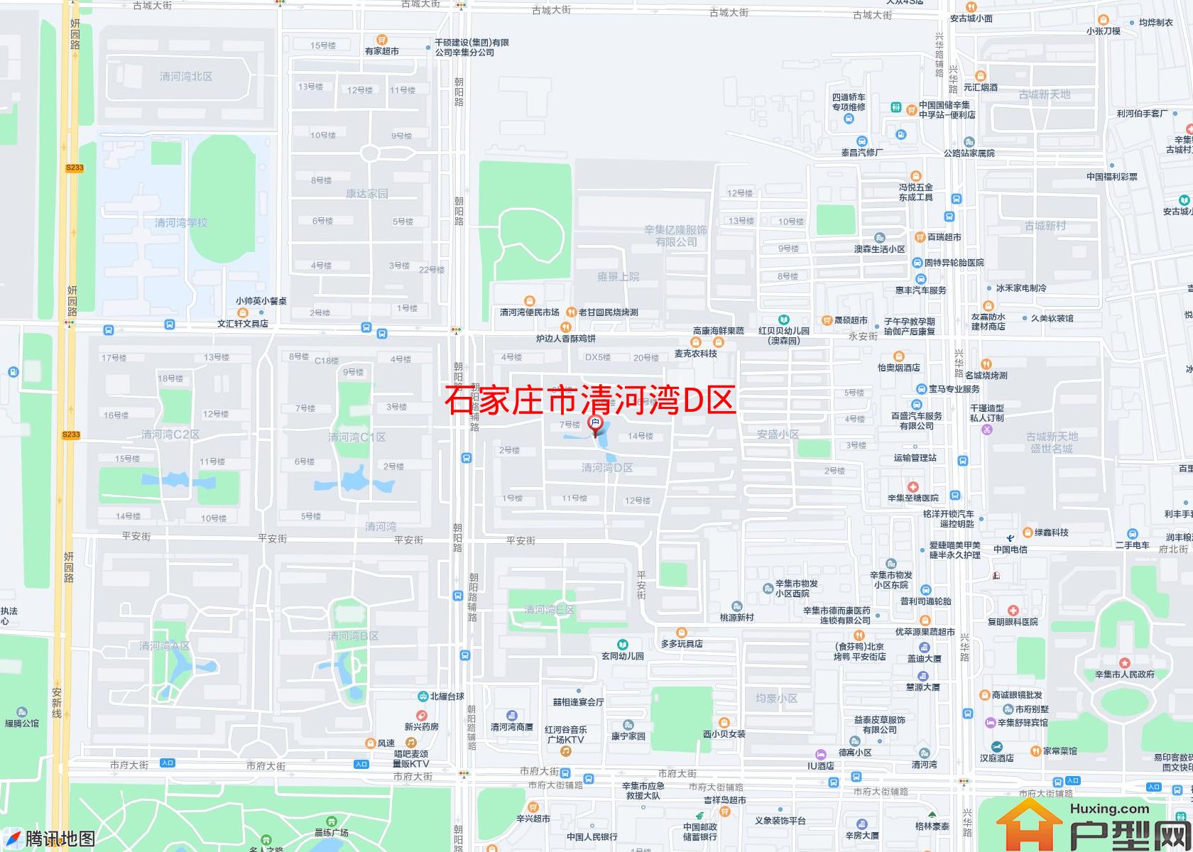 清河湾D区小区 - 户型网
