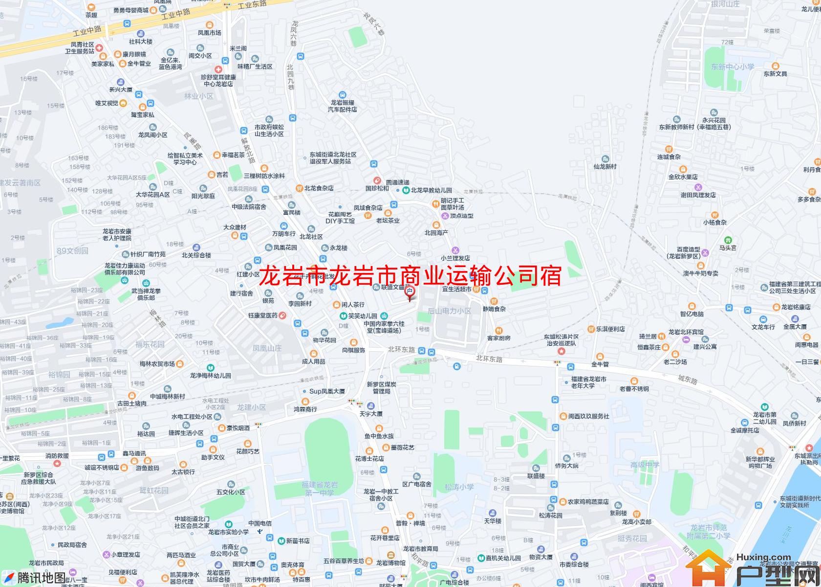 龙岩市商业运输公司宿舍(北环中路8号)小区 - 户型网
