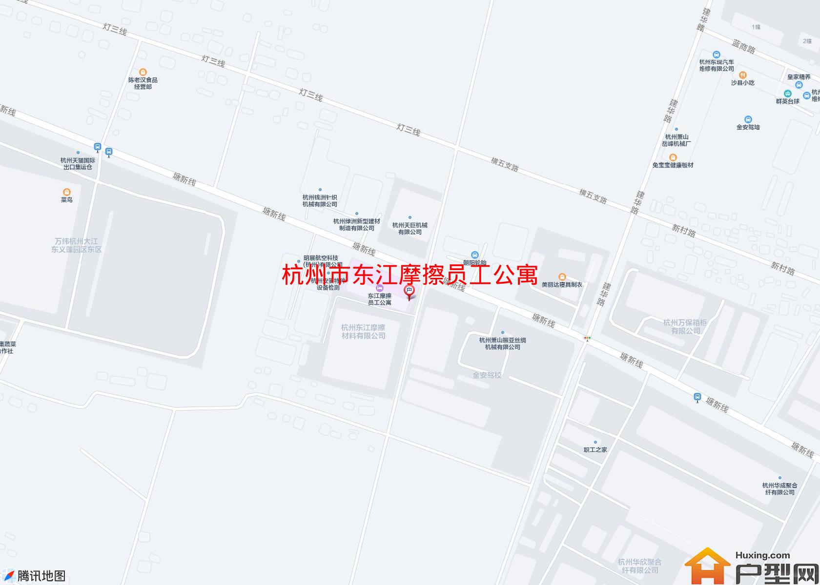 东江摩擦员工公寓小区 - 户型网