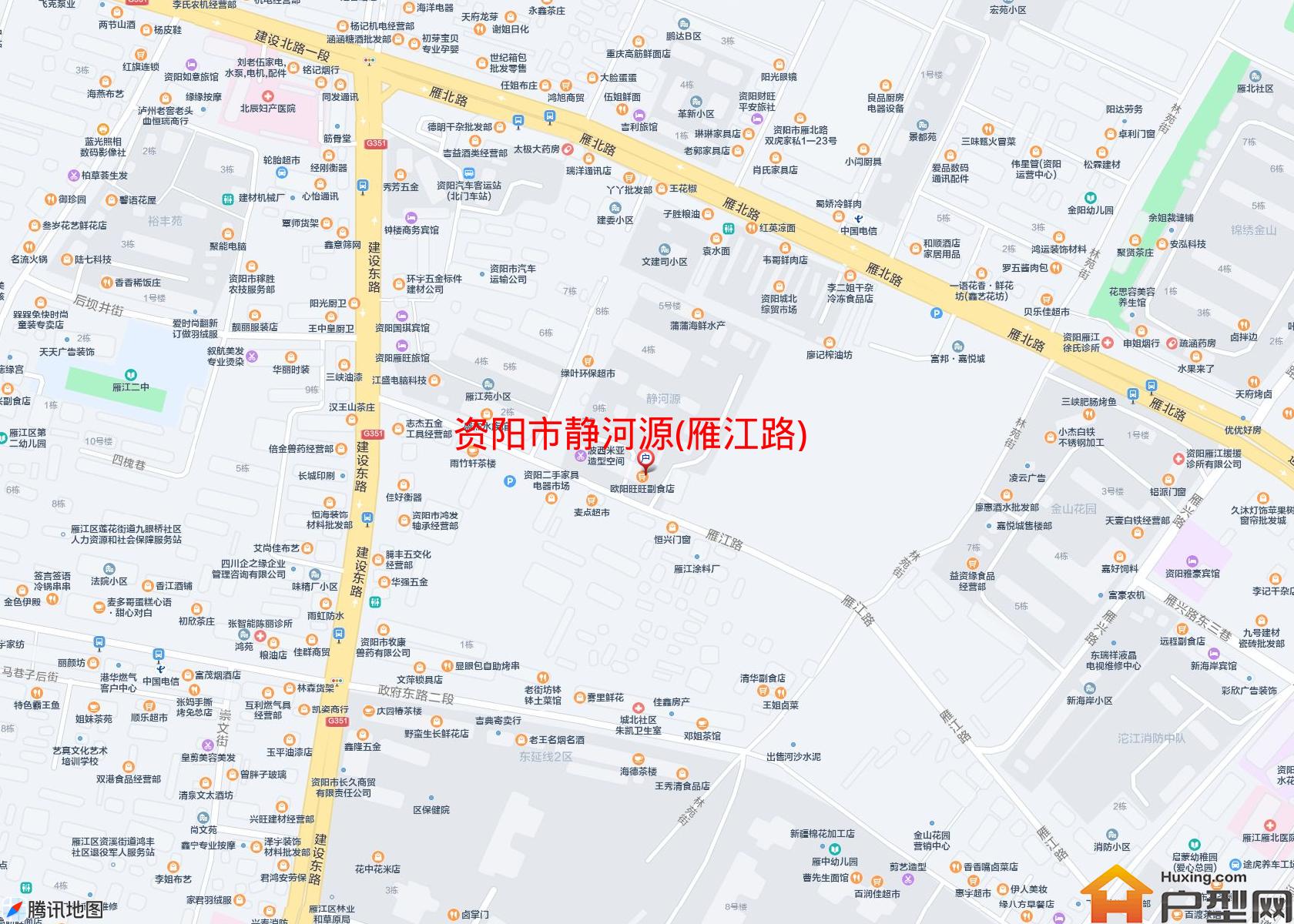 静河源(雁江路)小区 - 户型网
