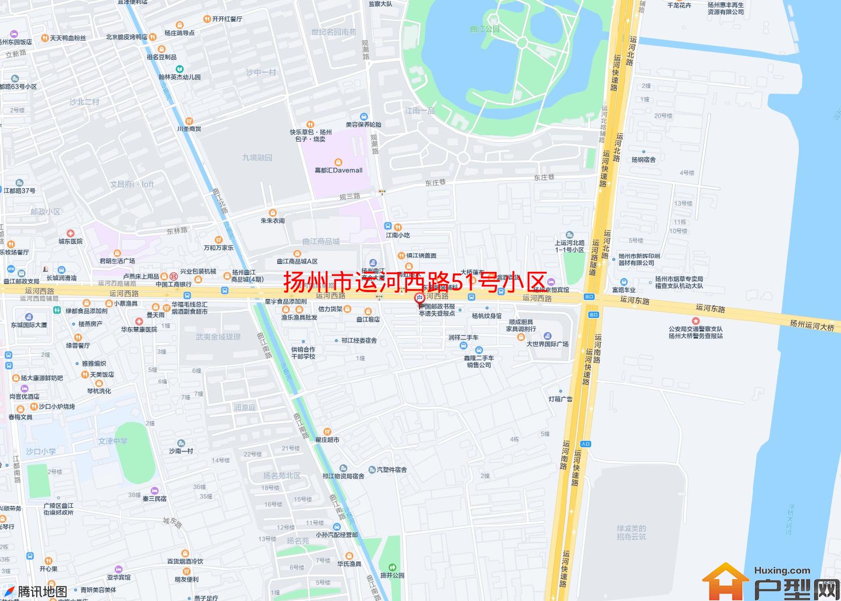 运河西路51号小区小区 - 户型网