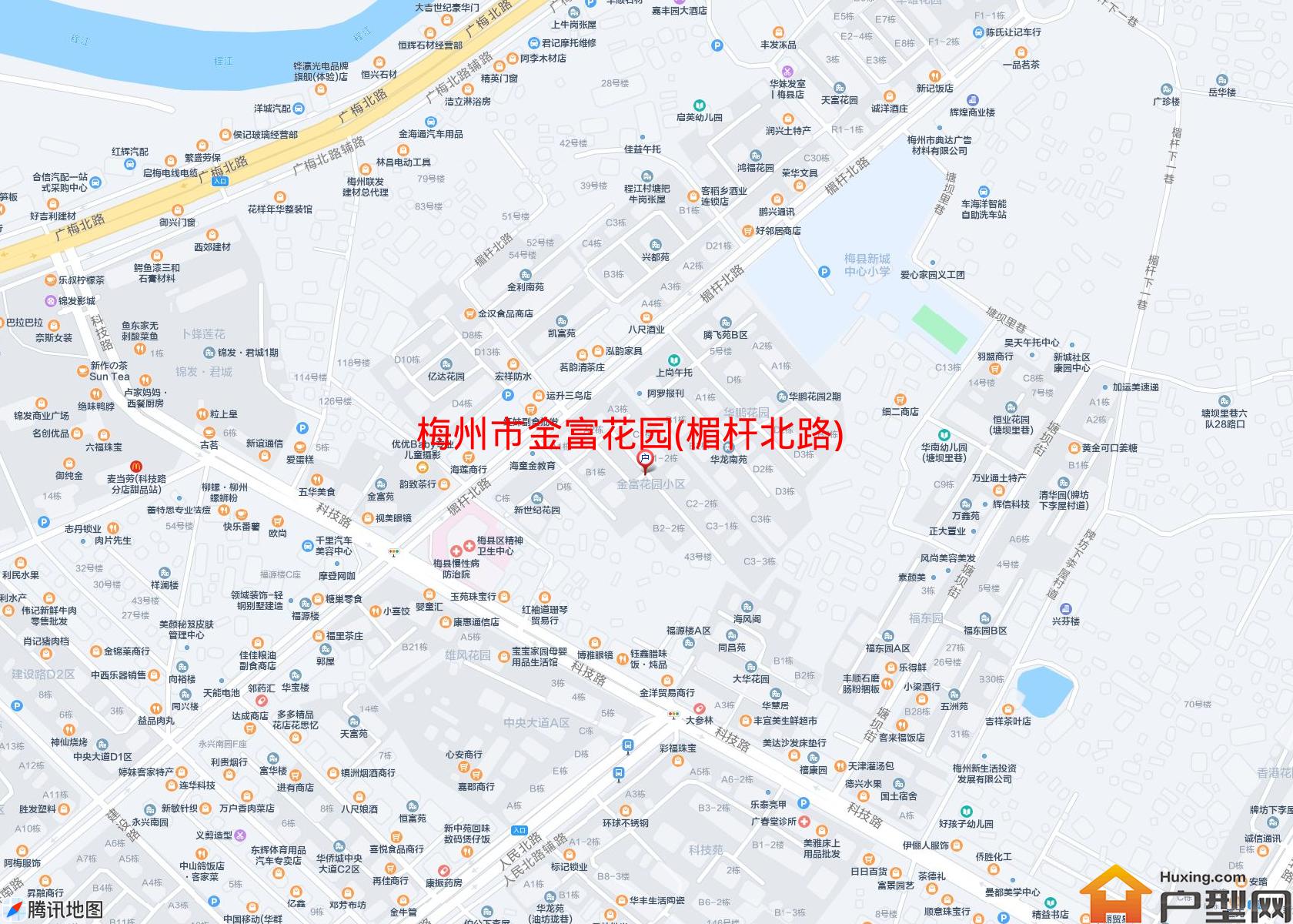 金富花园(楣杆北路)小区 - 户型网