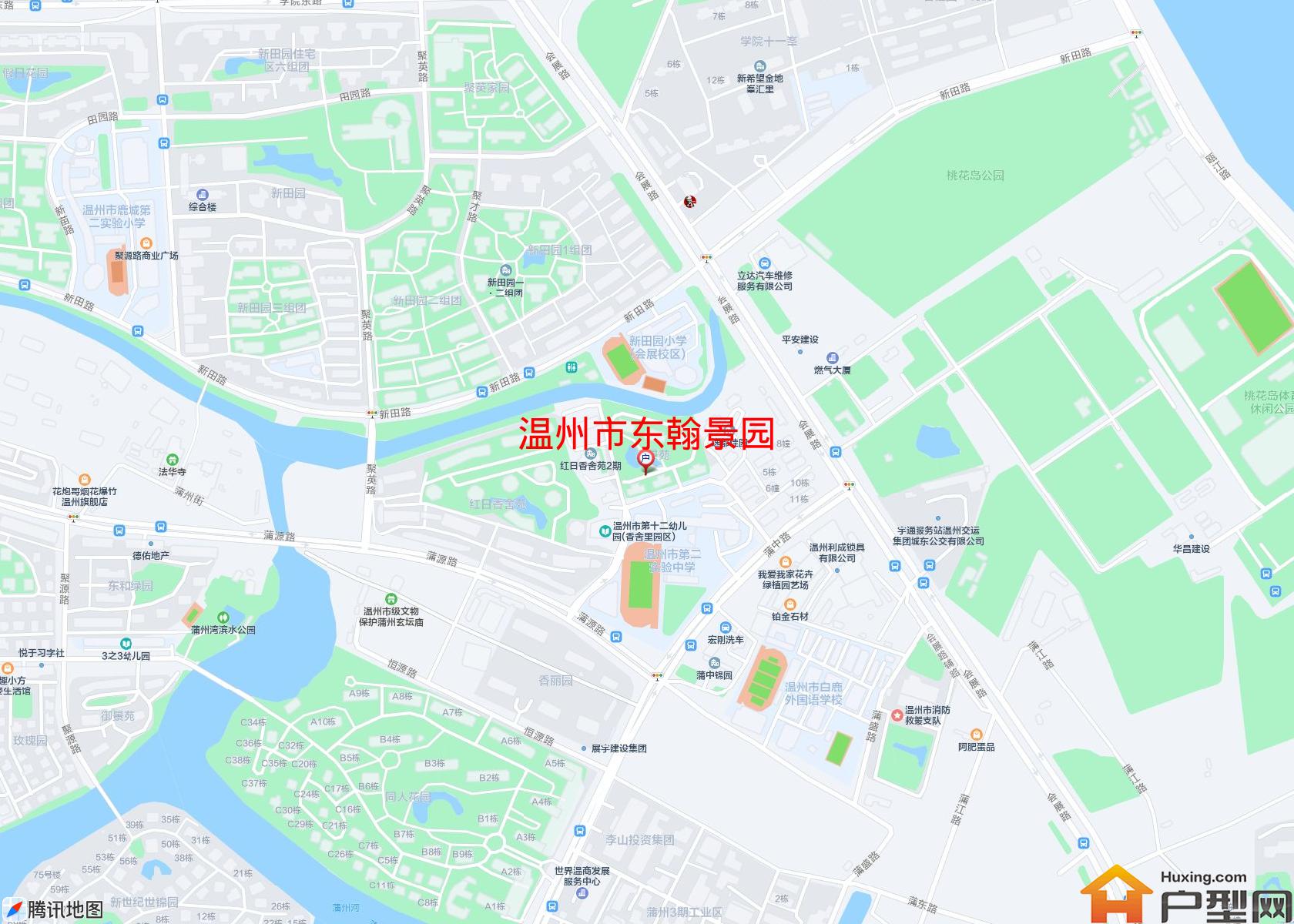 东翰景园小区 - 户型网
