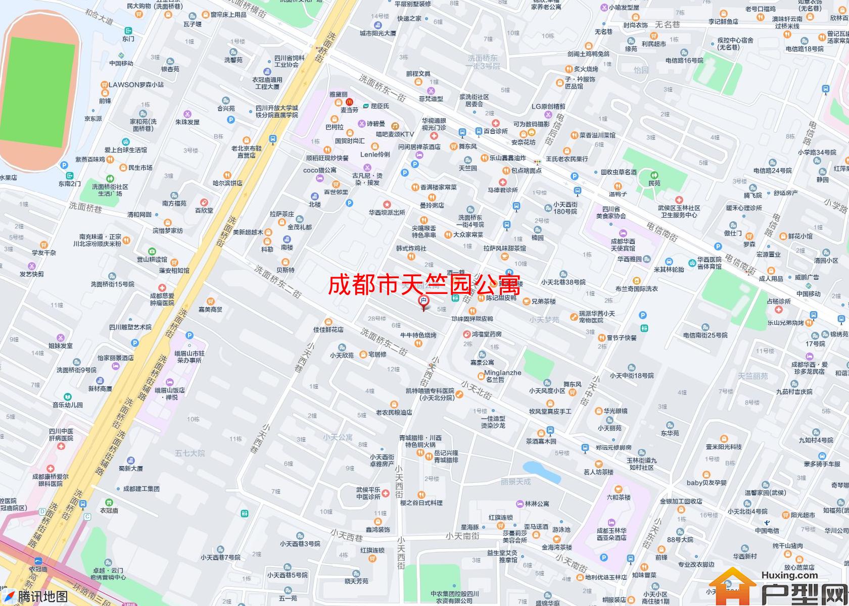 天竺园公寓小区 - 户型网