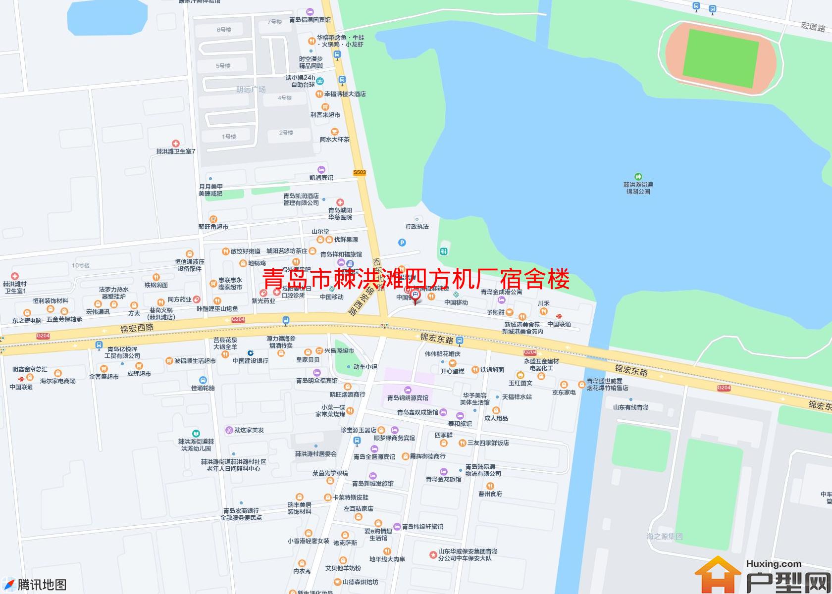 棘洪滩四方机厂宿舍楼小区 - 户型网