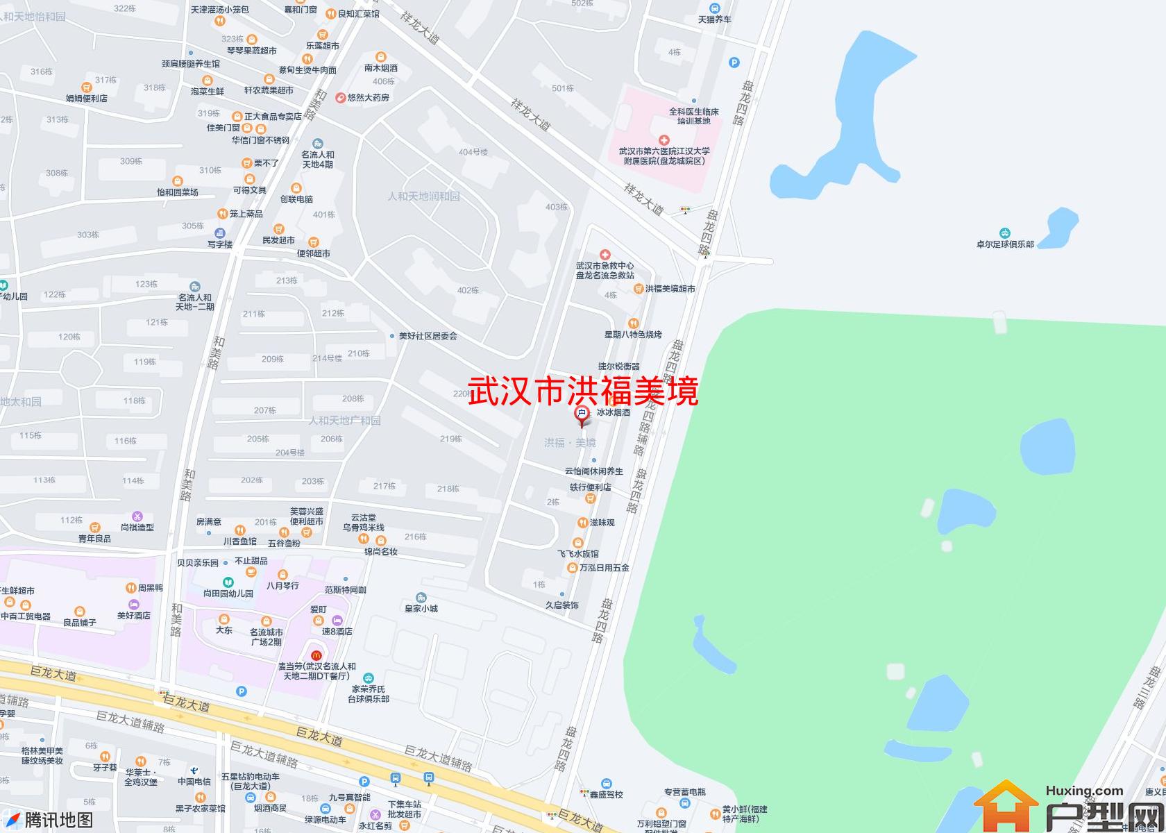 洪福美境小区 - 户型网