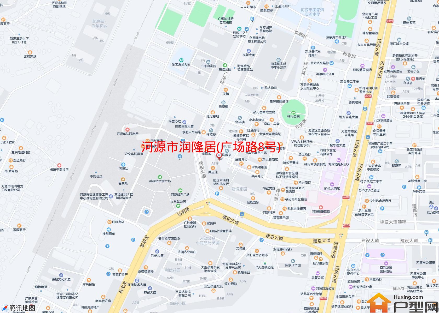 润隆居(广场路8号)小区 - 户型网