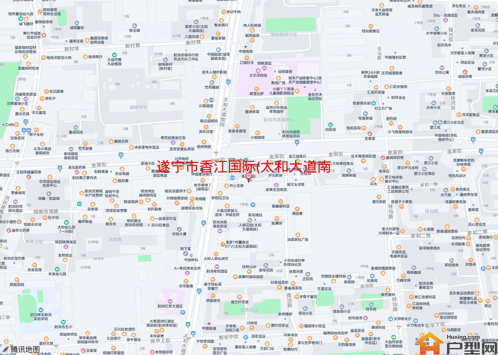 香江国际(太和大道南段73号)小区 - 户型网