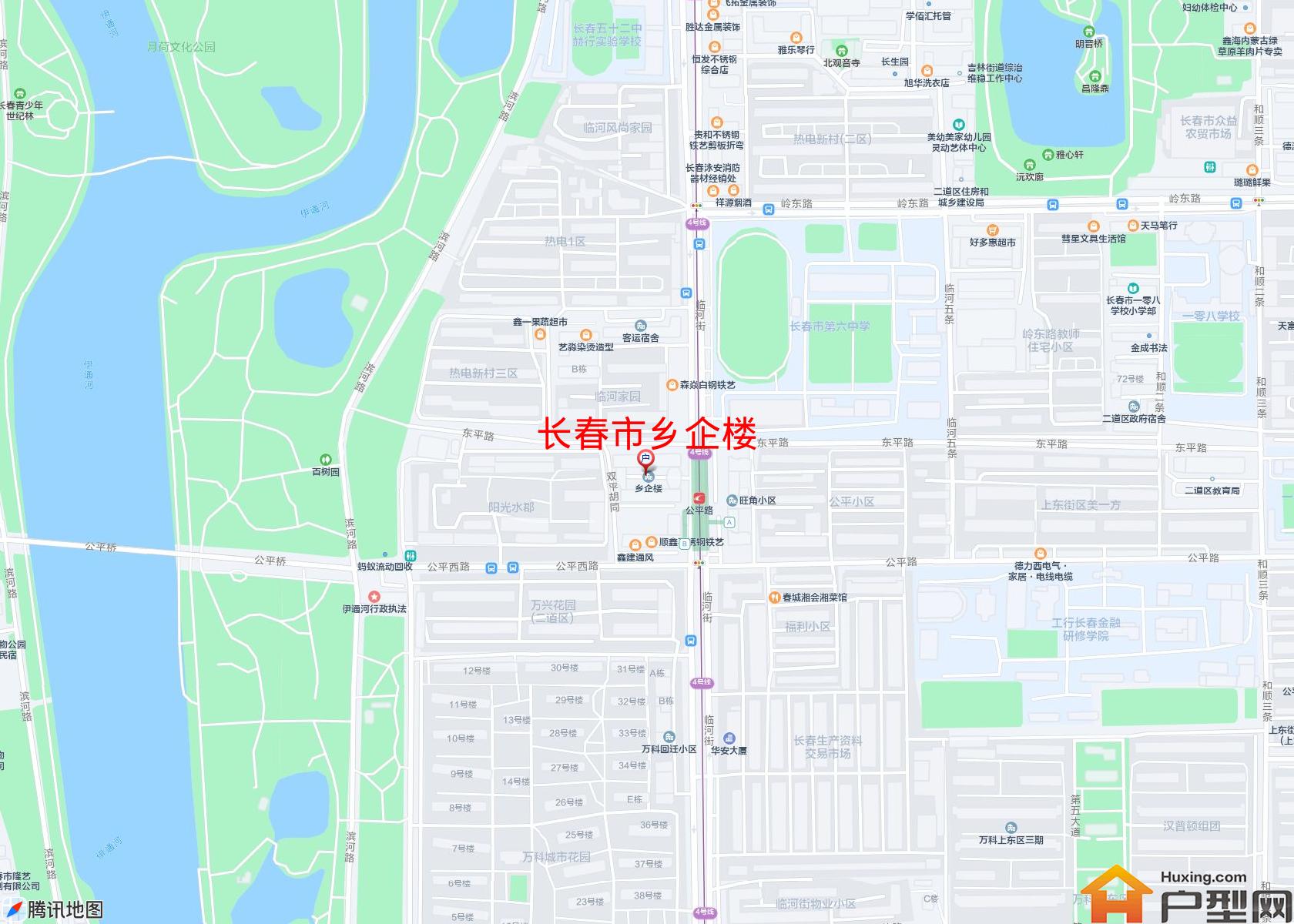 乡企楼小区 - 户型网