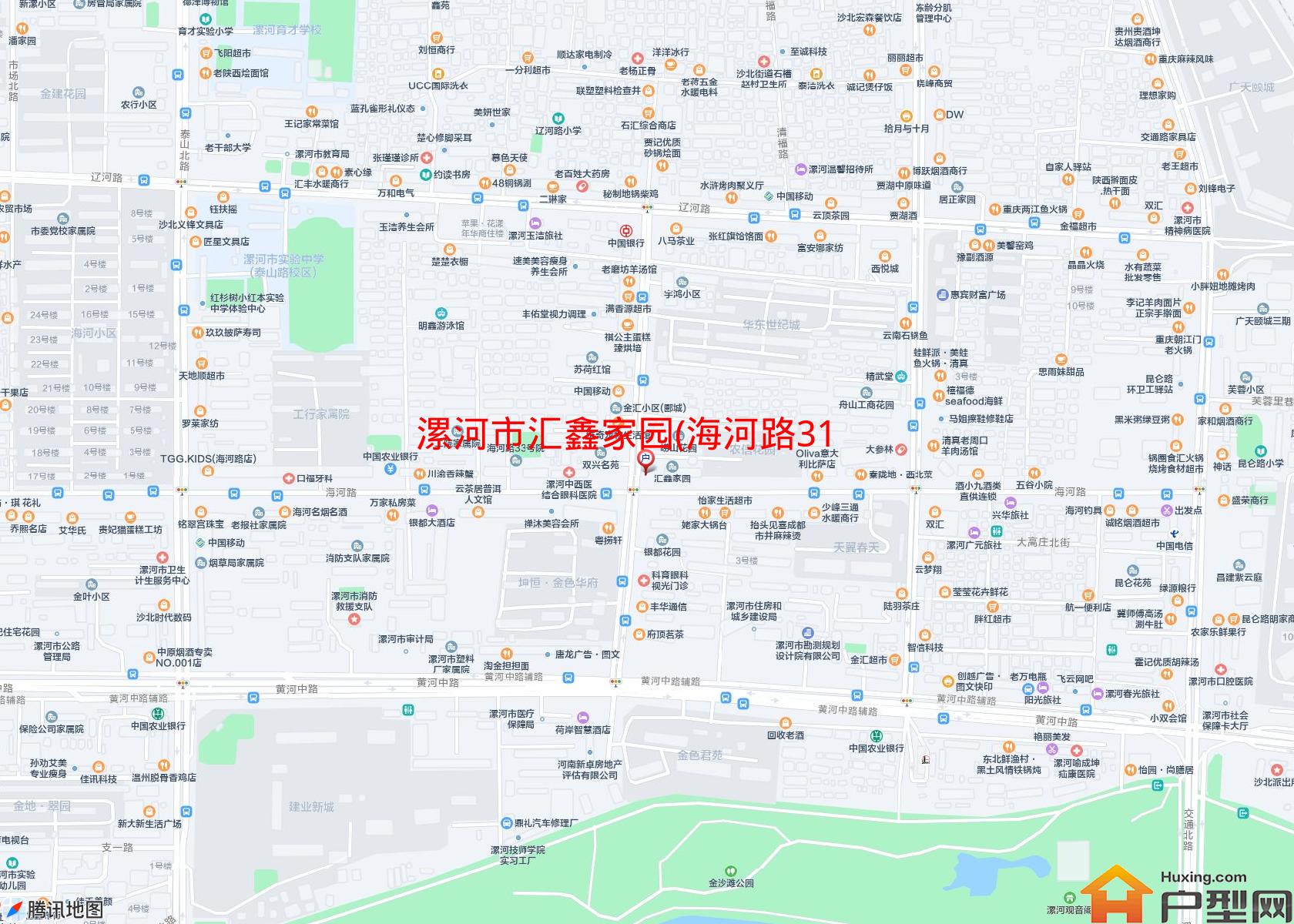 汇鑫家园(海河路31号)小区 - 户型网