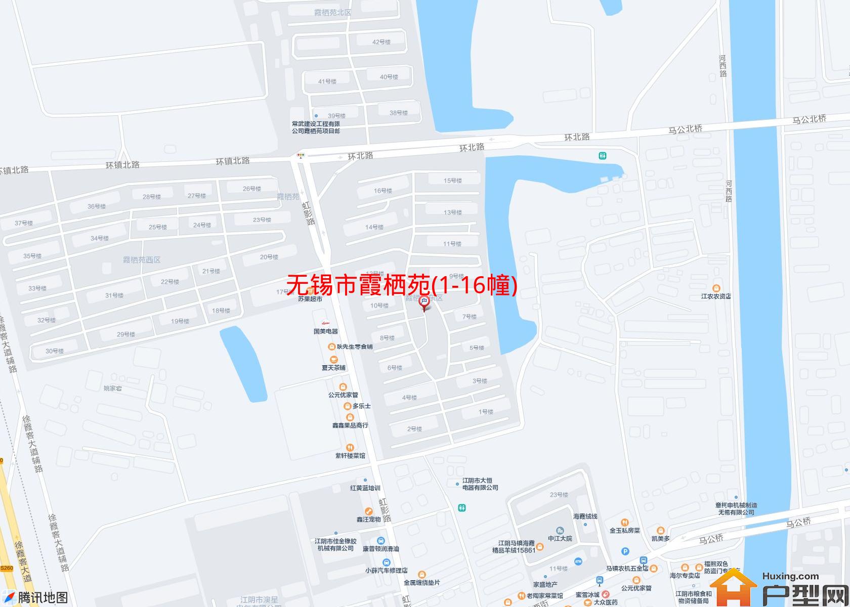 霞栖苑(1-16幢)小区 - 户型网