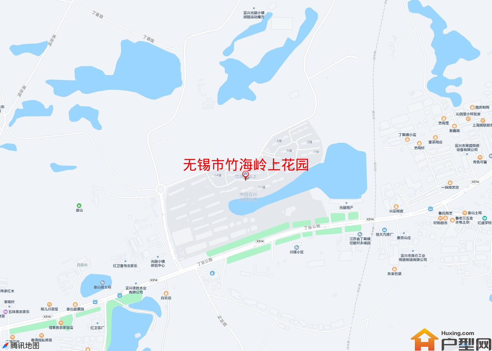 竹海岭上花园小区 - 户型网
