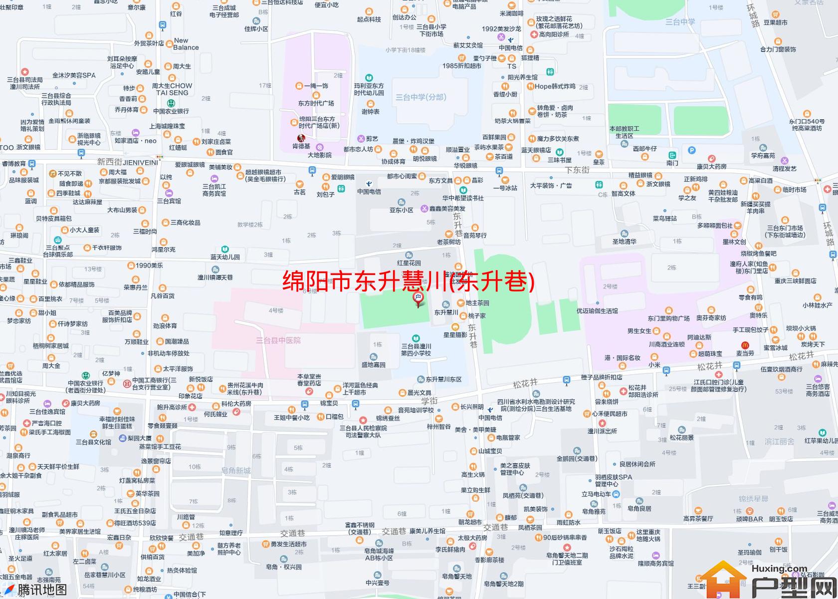 东升慧川(东升巷)小区 - 户型网