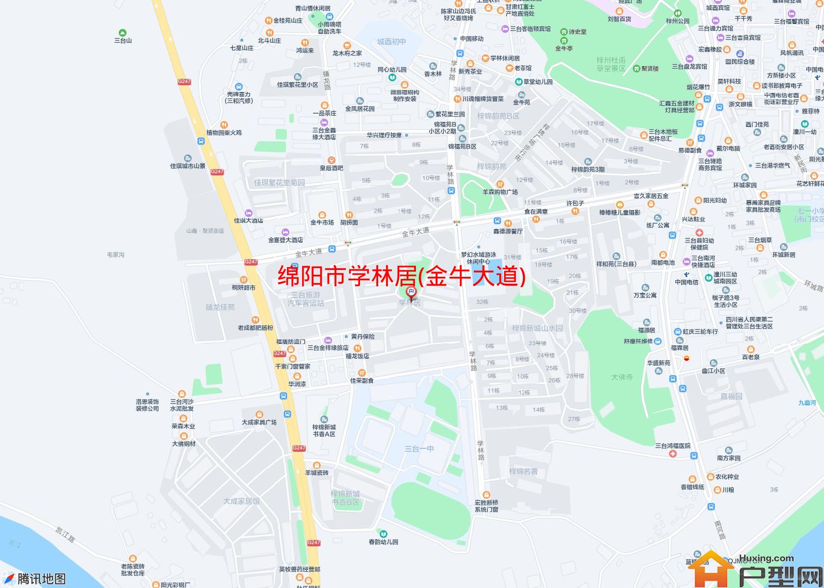 学林居(金牛大道)小区 - 户型网