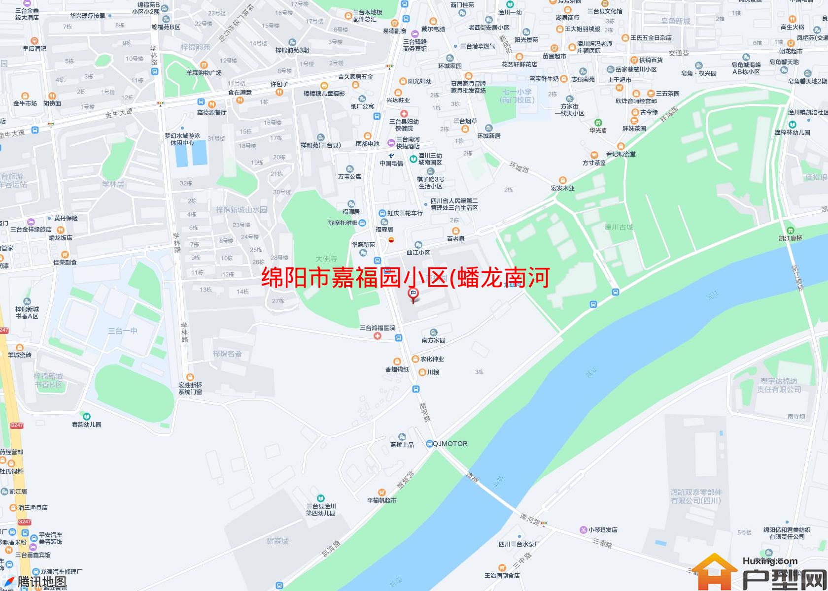 嘉福园小区(蟠龙南河路)小区 - 户型网