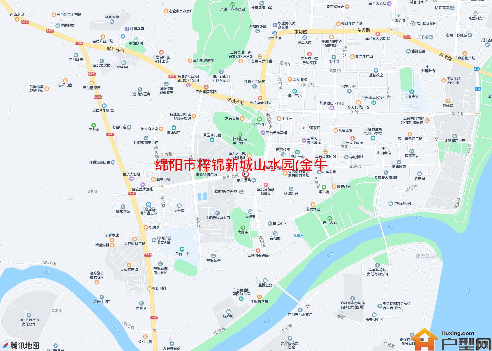 梓锦新城山水园(金牛大道)小区 - 户型网