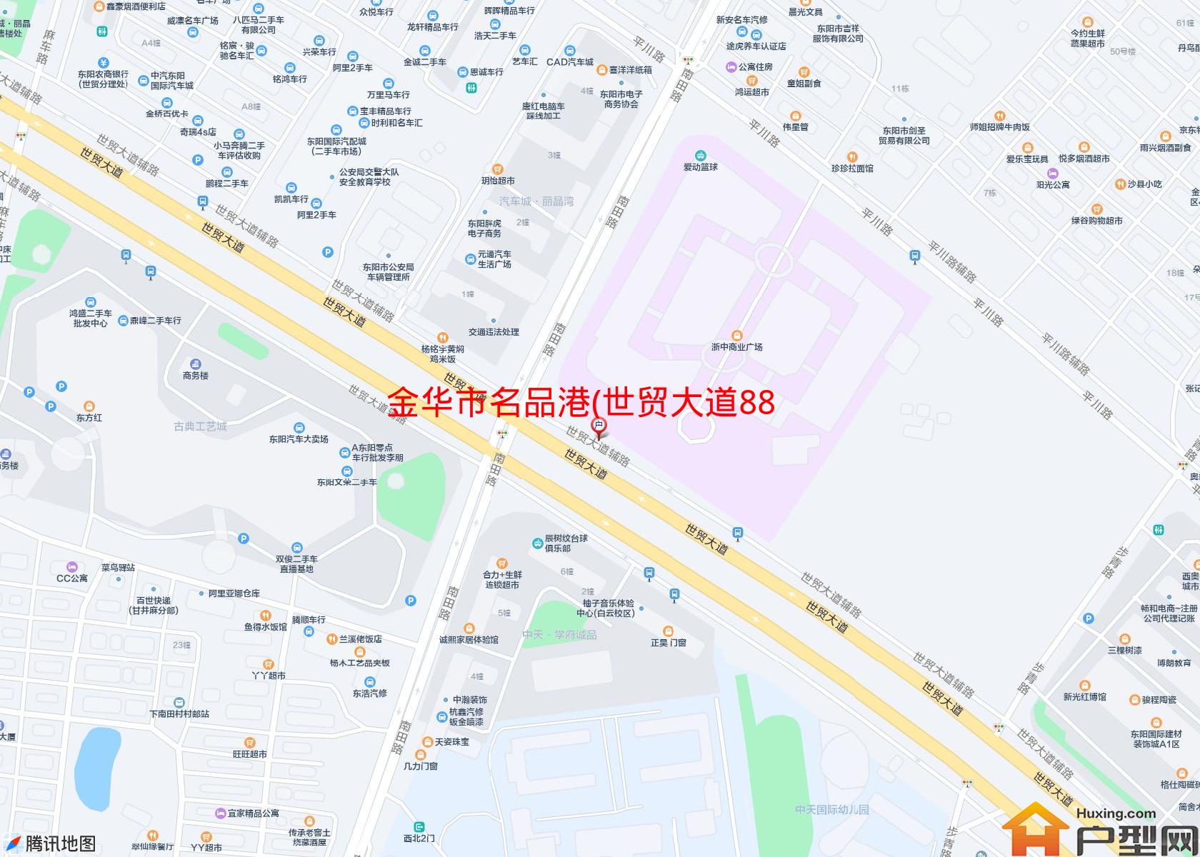 名品港(世贸大道88号)小区 - 户型网
