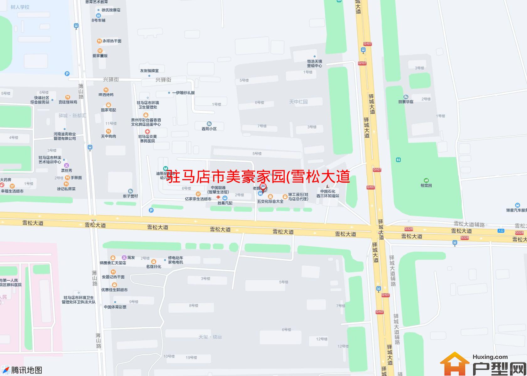 美豪家园(雪松大道)小区 - 户型网