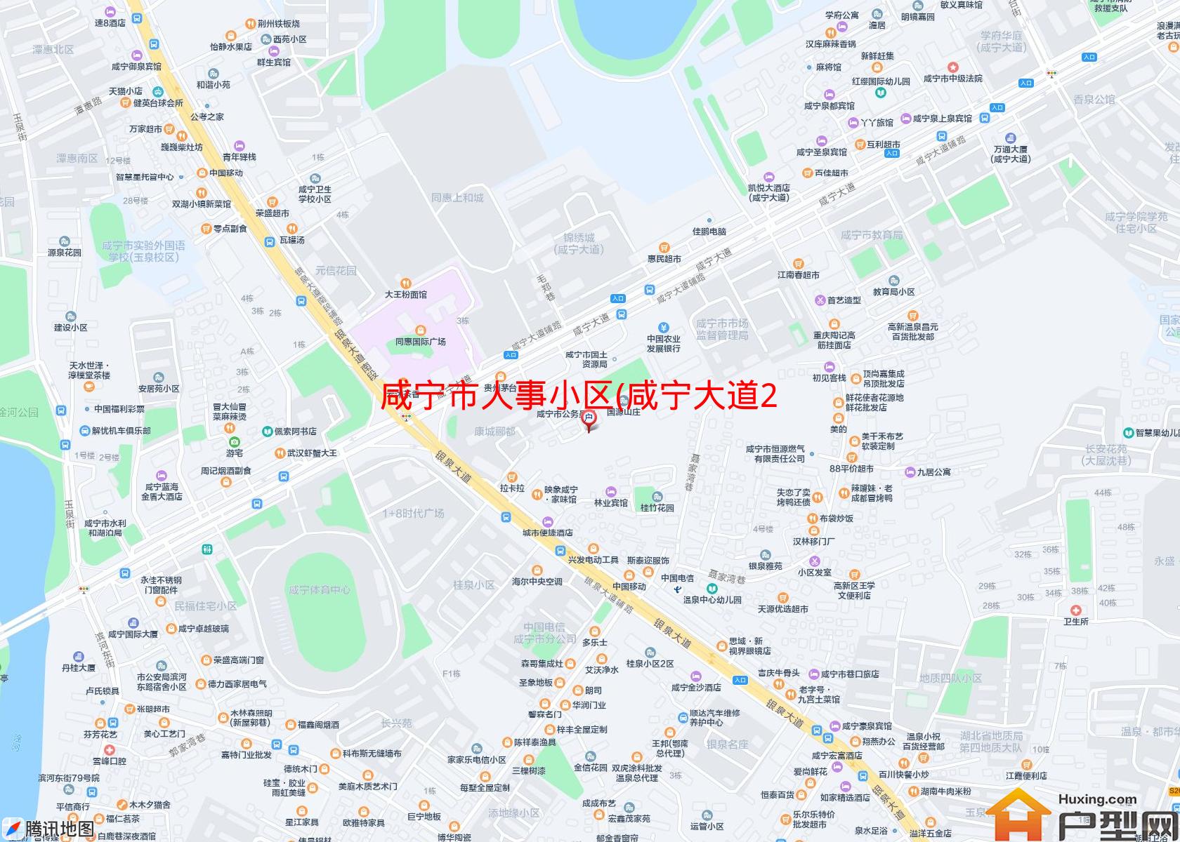 人事小区(咸宁大道25号)小区 - 户型网
