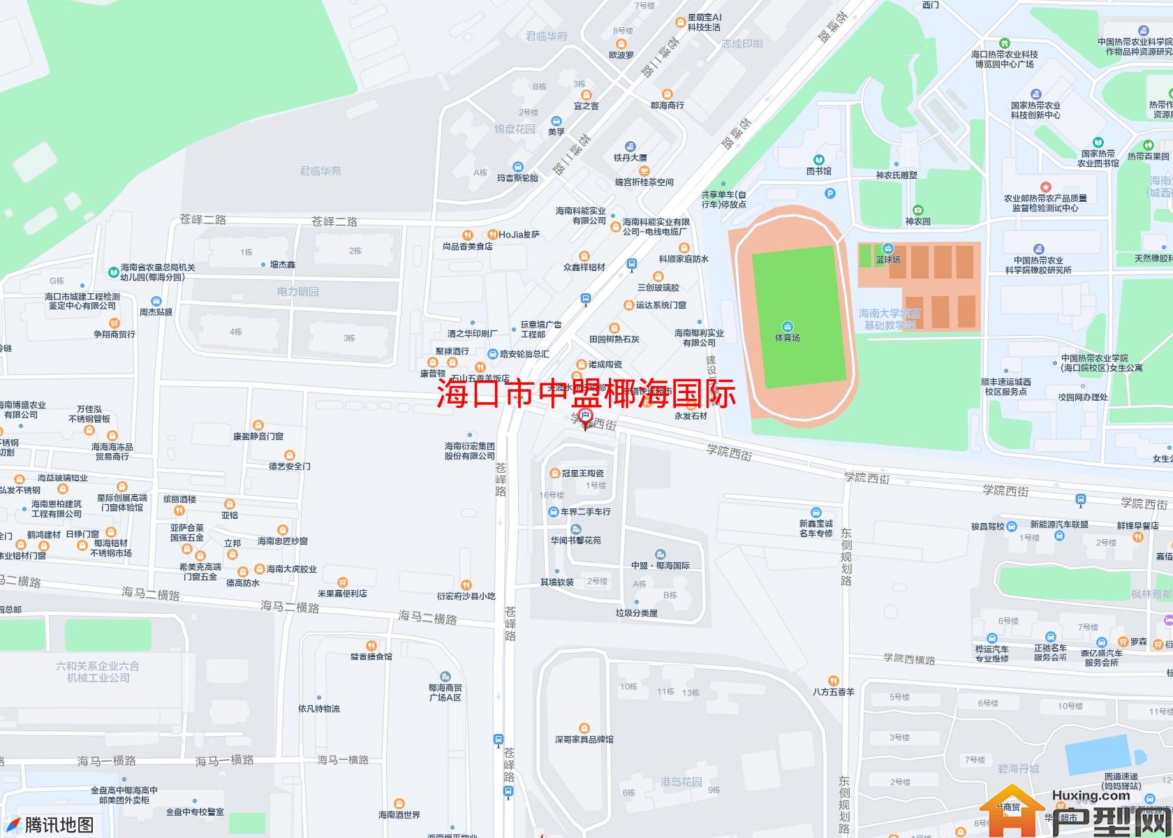 中盟椰海国际小区 - 户型网