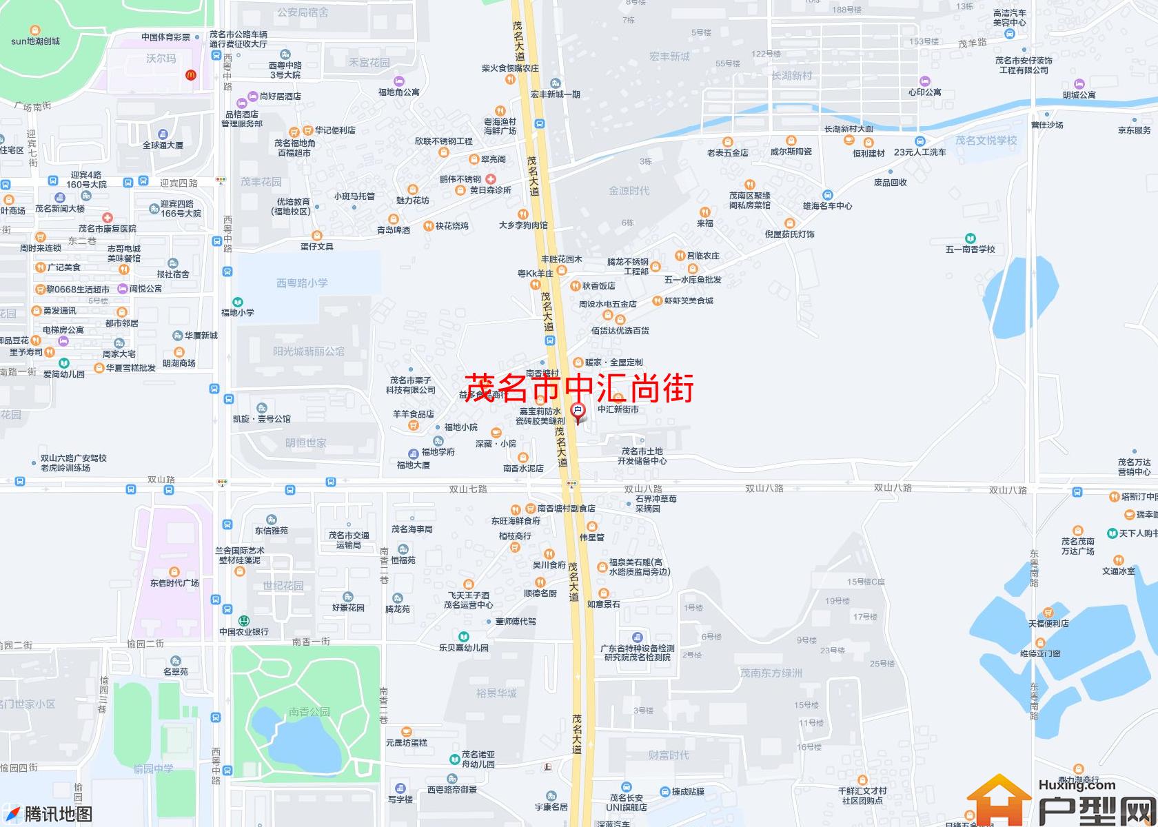中汇尚街小区 - 户型网