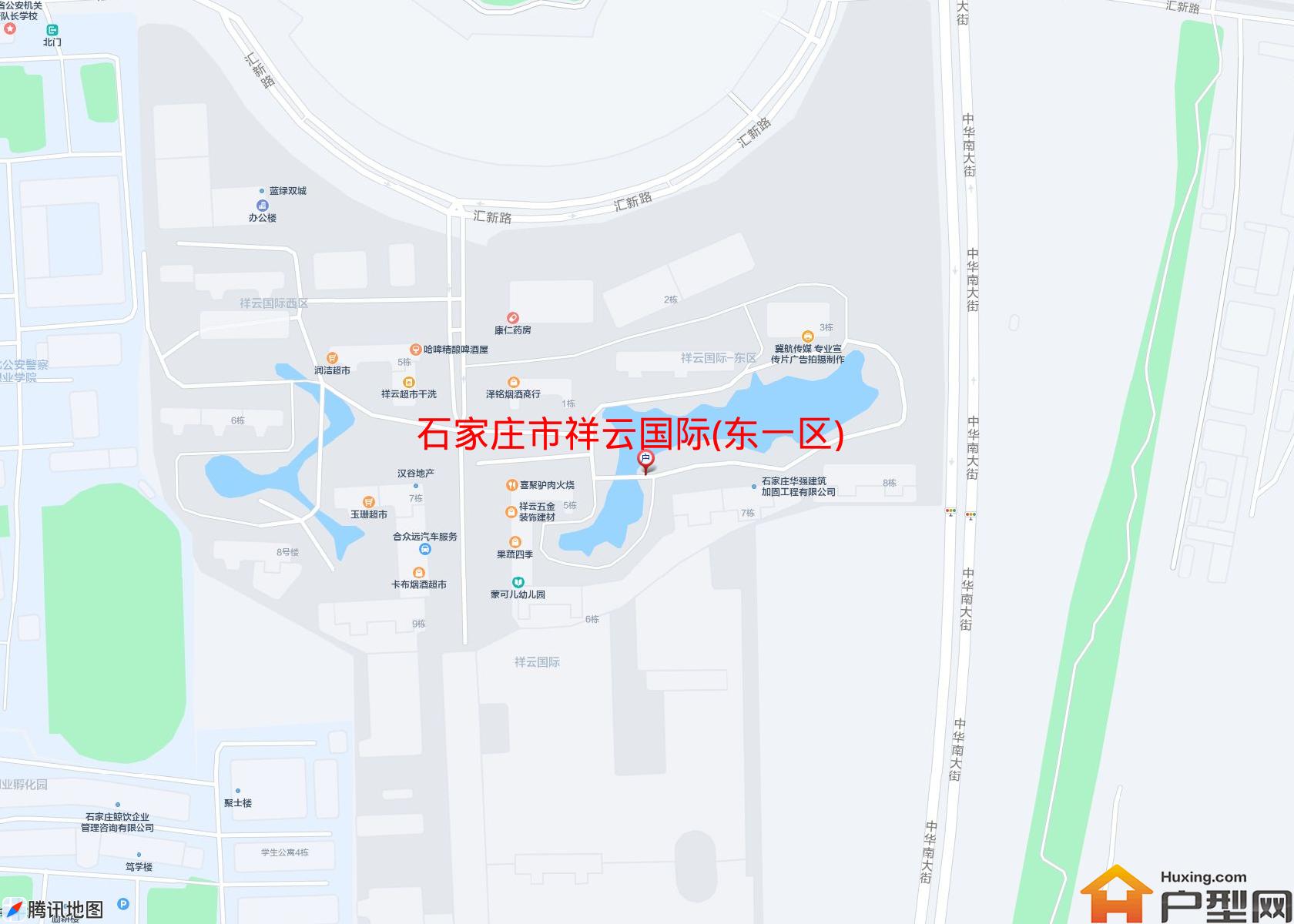 祥云国际(东一区)小区 - 户型网
