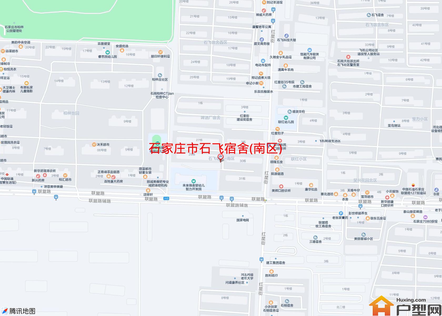 石飞宿舍(南区)小区 - 户型网