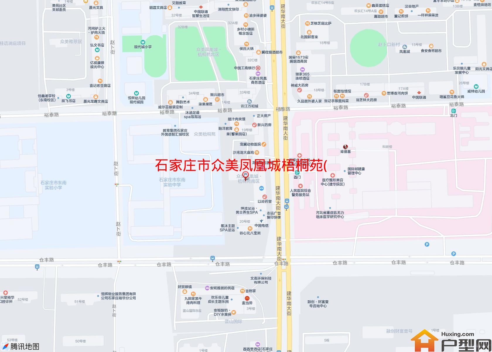 众美凤凰城梧桐苑(南区)小区 - 户型网