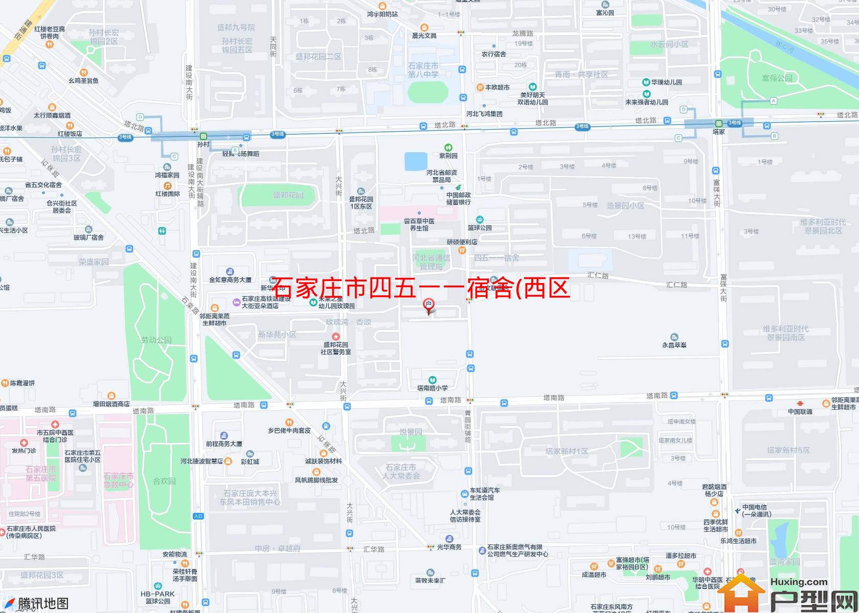 四五一一宿舍(西区)小区 - 户型网