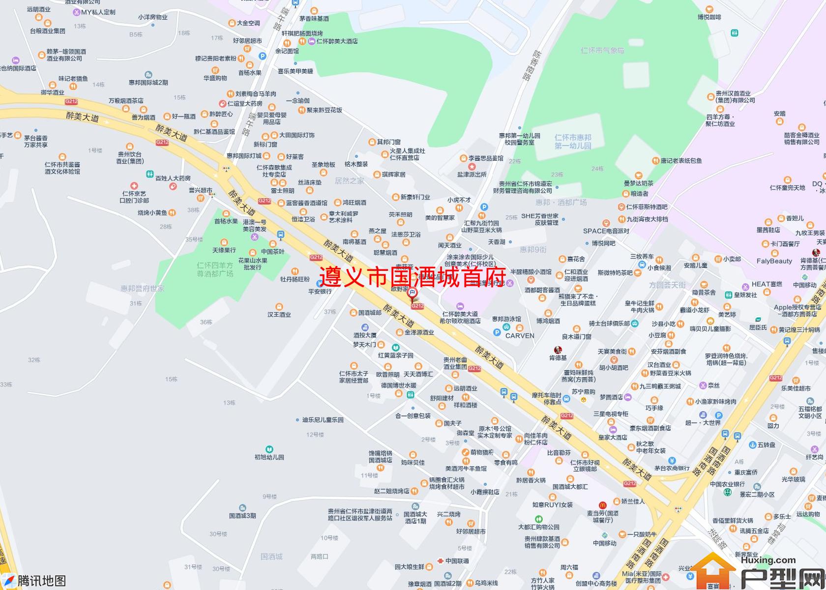 国酒城首府小区 - 户型网