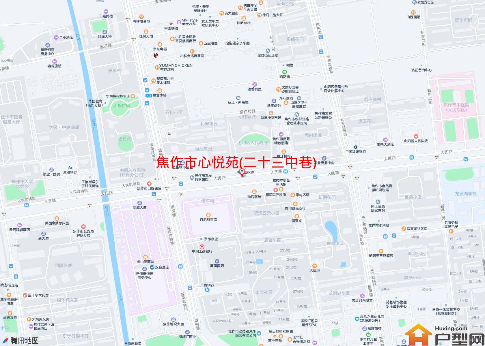 心悦苑(二十三中巷)小区 - 户型网