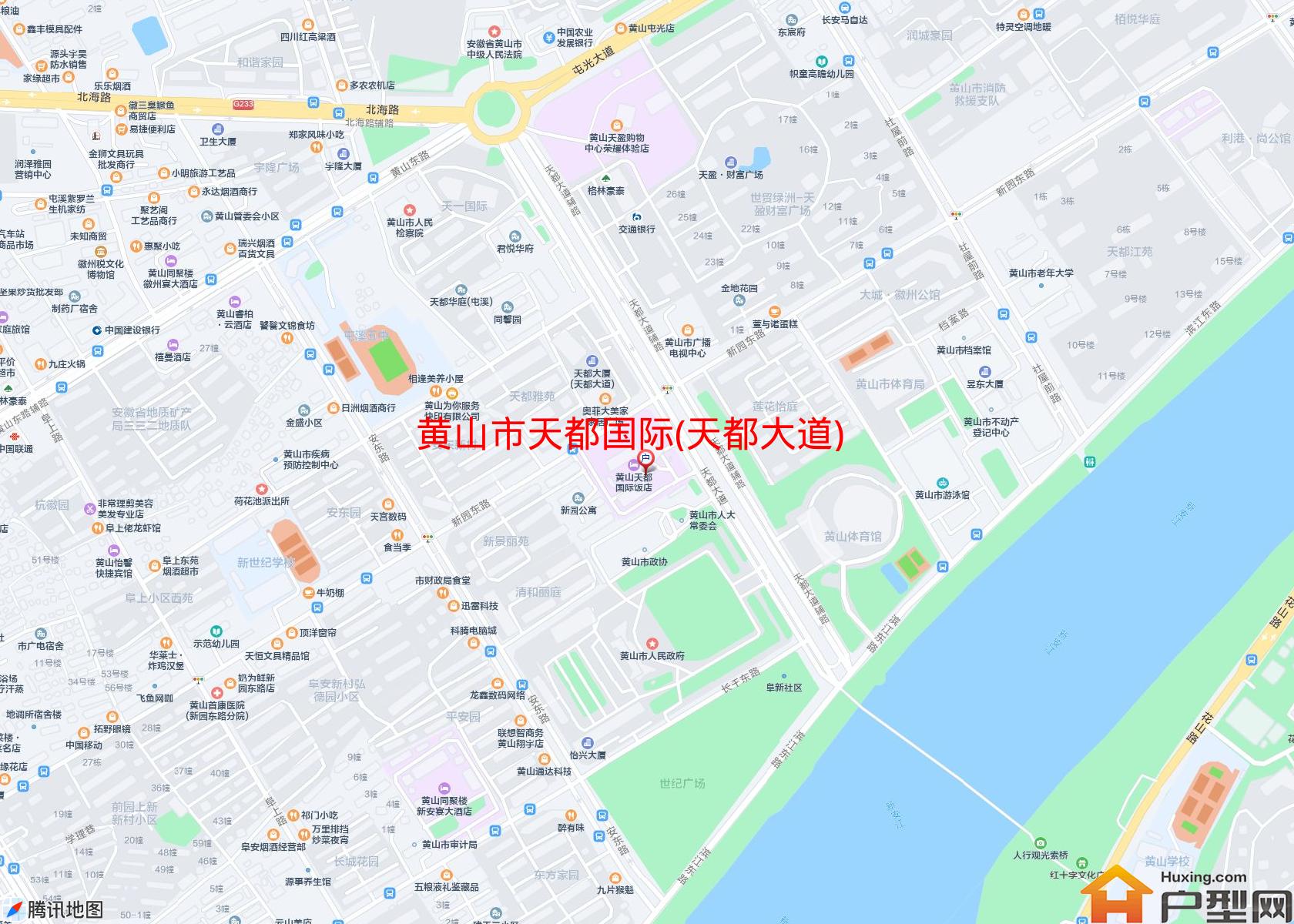 天都国际(天都大道)小区 - 户型网