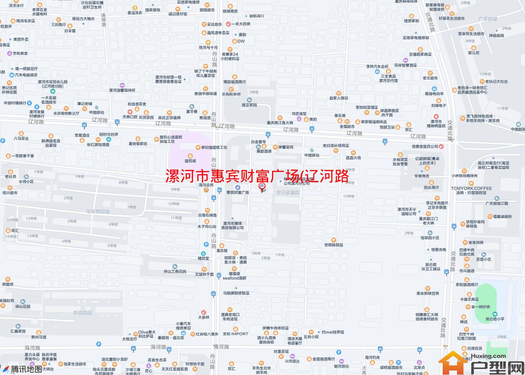 惠宾财富广场(辽河路)小区 - 户型网