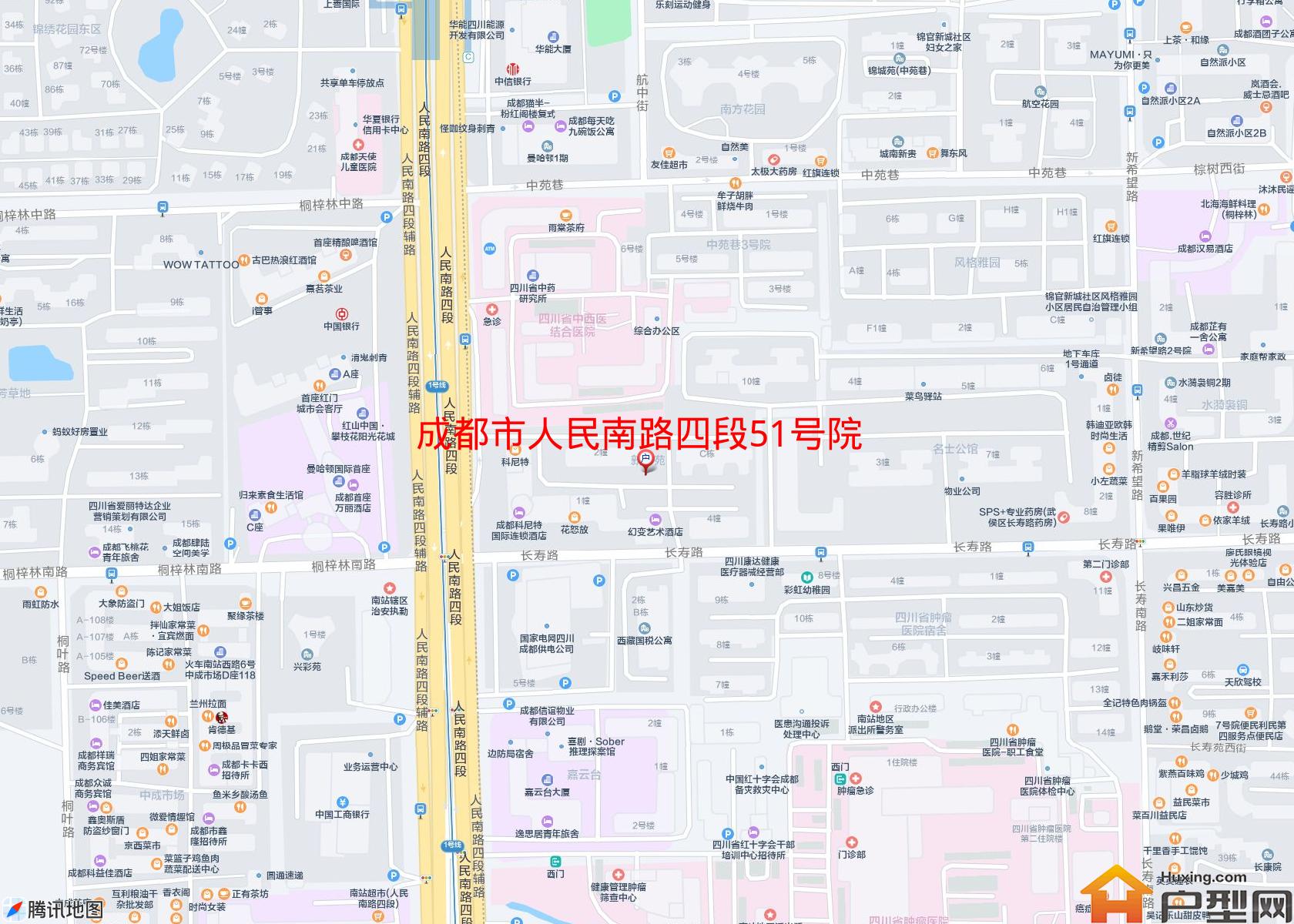 人民南路四段51号院小区 - 户型网