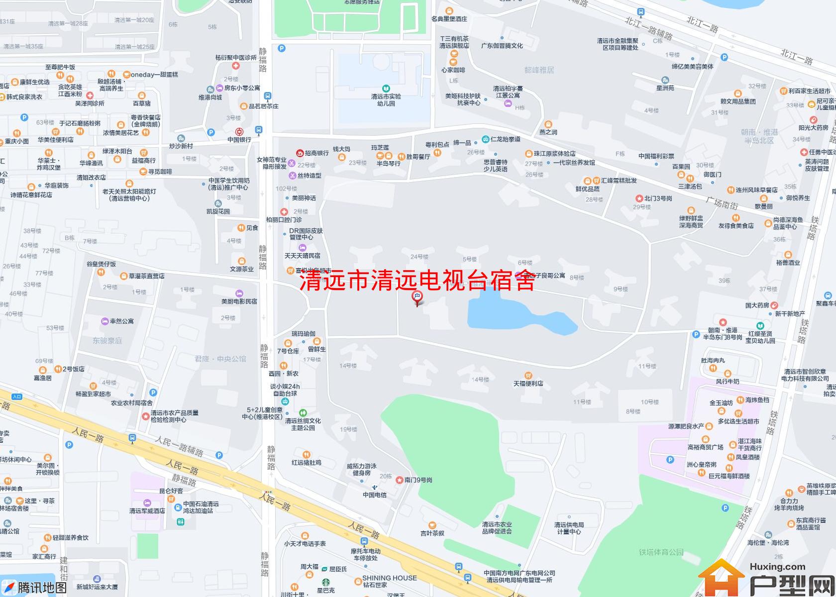 清远电视台宿舍小区 - 户型网
