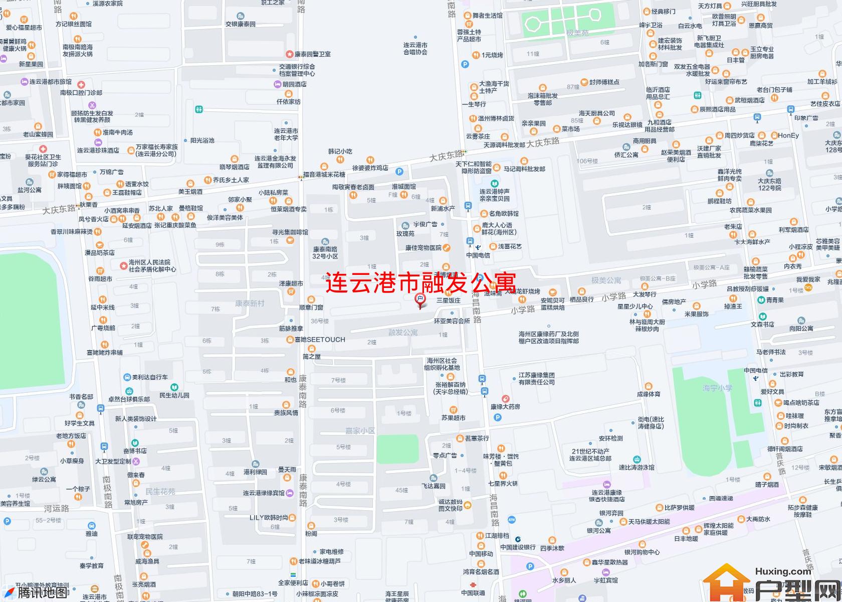 融发公寓小区 - 户型网