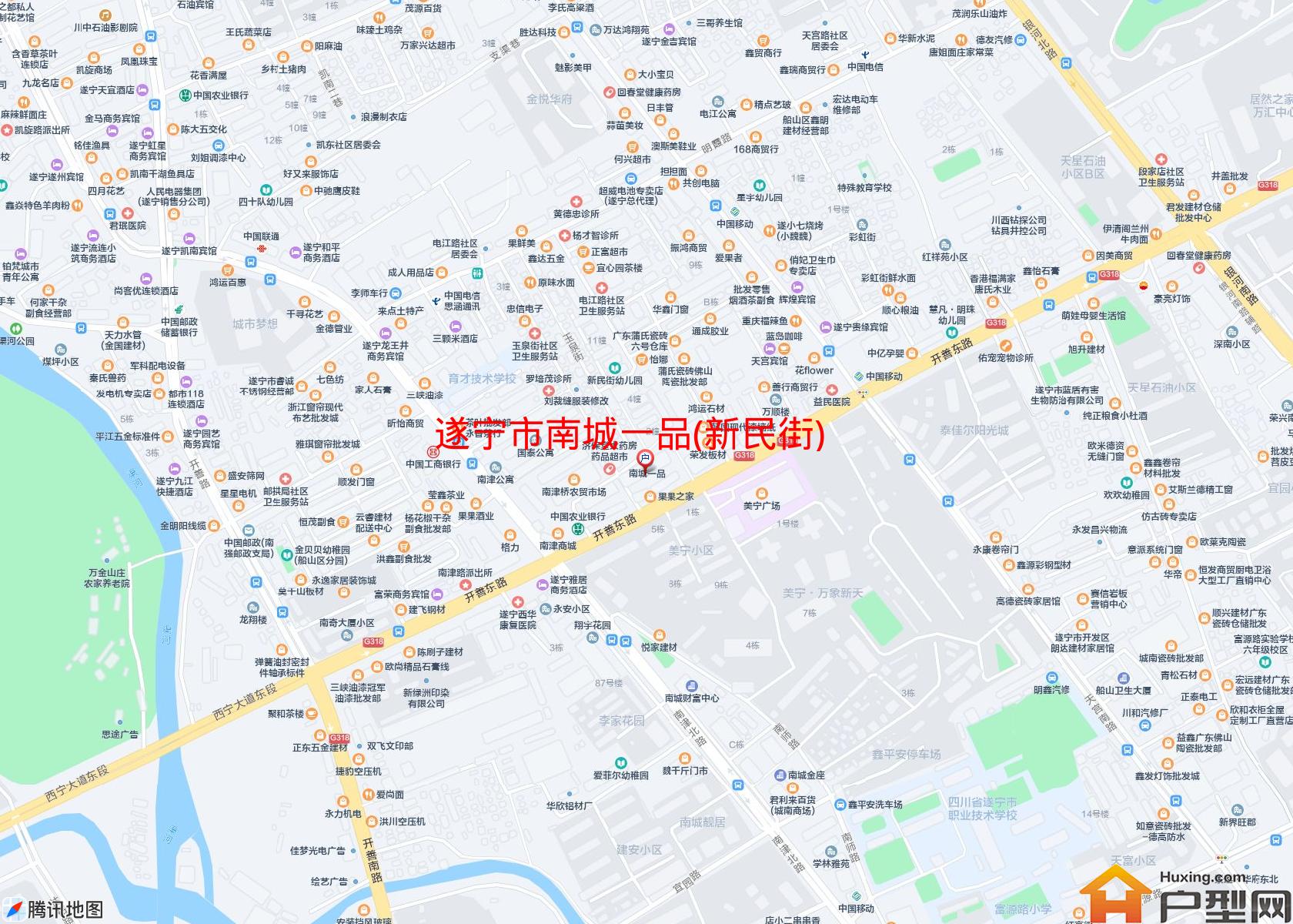 南城一品(新民街)小区 - 户型网