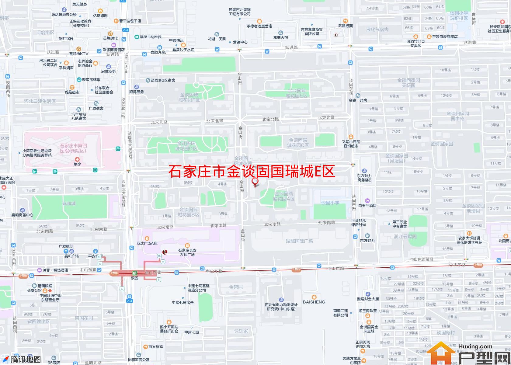 金谈固国瑞城E区小区 - 户型网