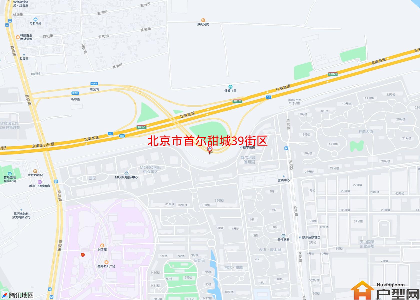 首尔甜城39街区小区 - 户型网