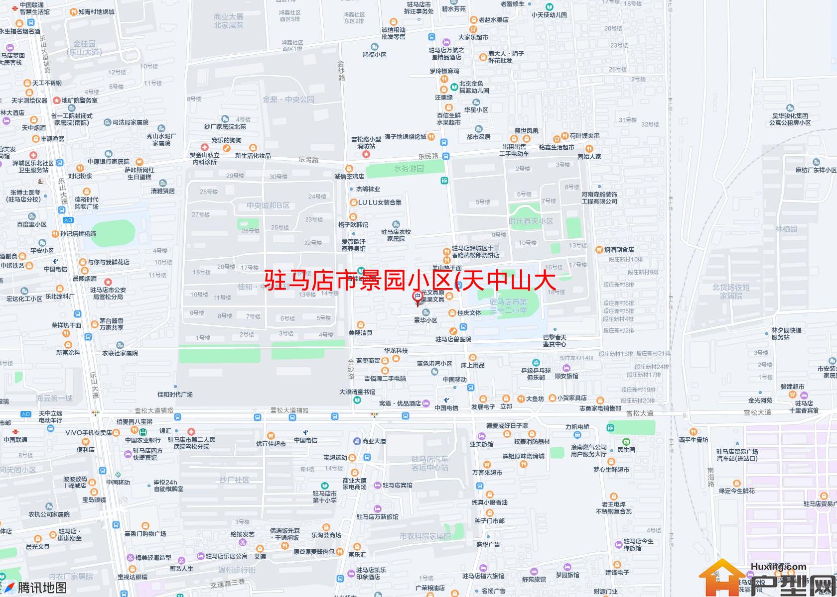 景园小区(天中山大道)小区 - 户型网
