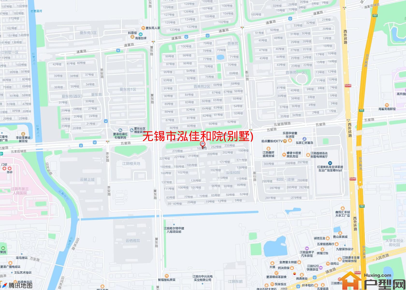 泓佳和院(别墅)小区 - 户型网